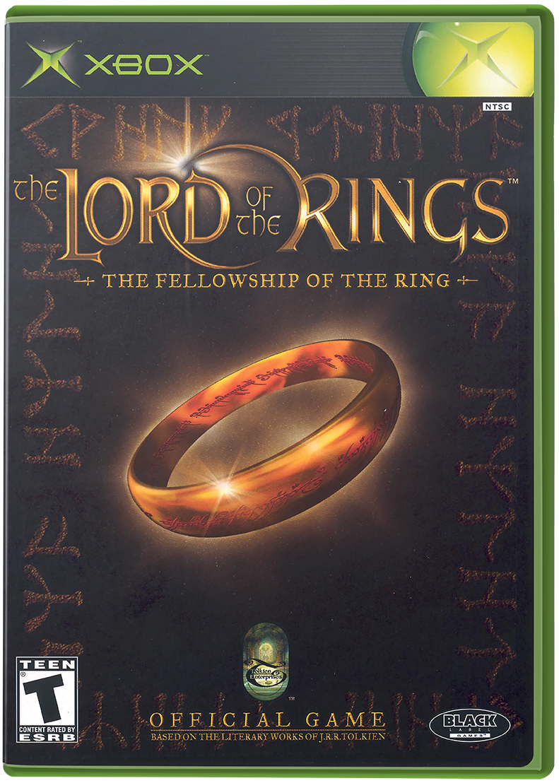 Lord of the Rings Fellowship of the Ring - XBOX