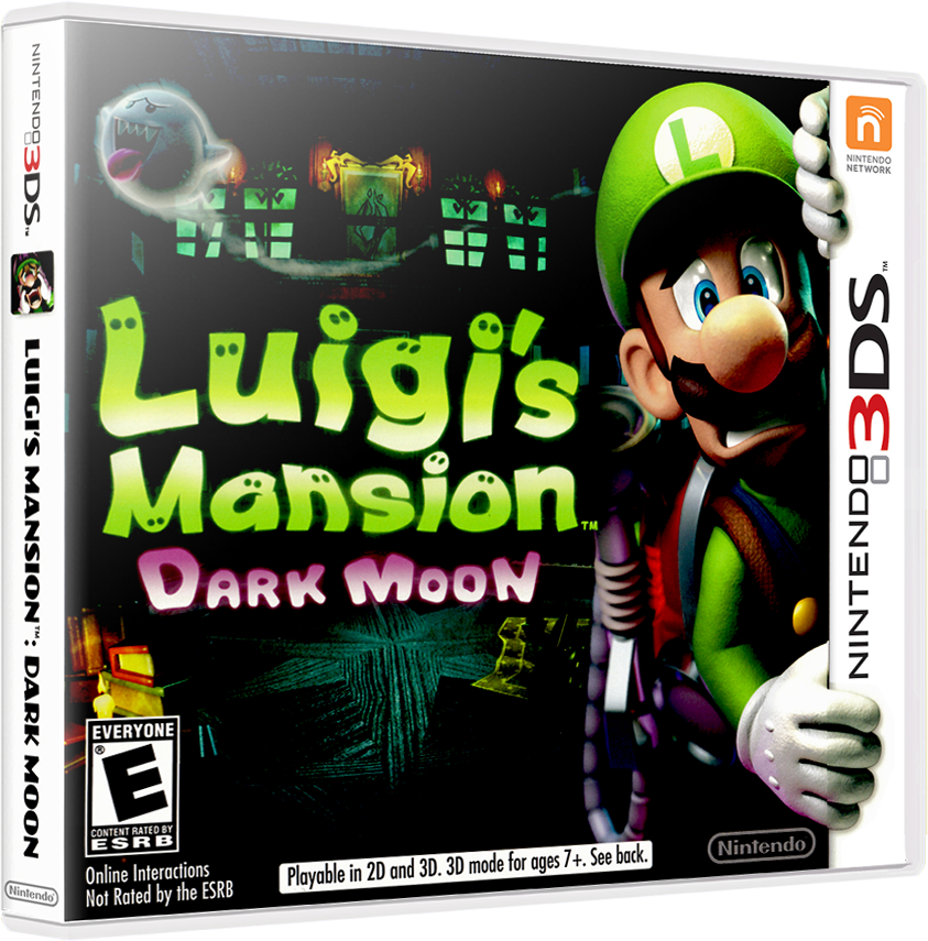 LUIGIS MANSION DARK MOON - NINTENDO 3DS