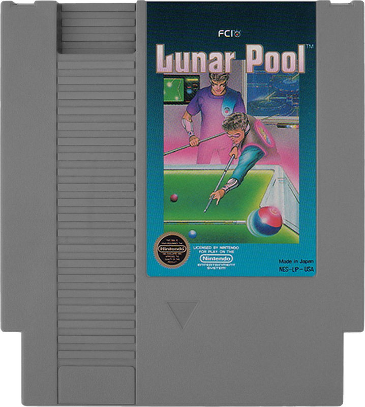 Lunar Pool - NINTENDO 8 BIT