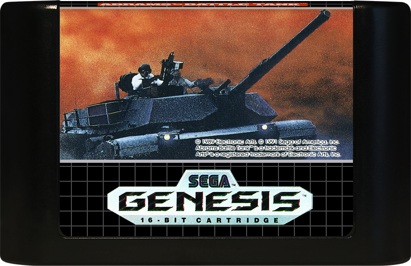 ABRAMS BATTLE TANK - SEGA GENESIS