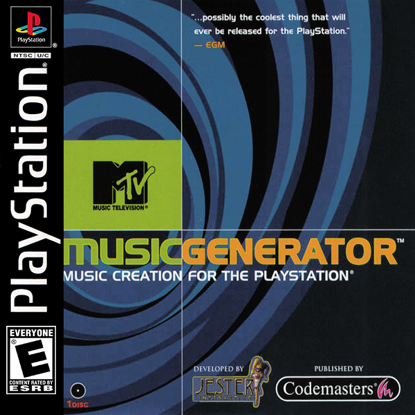 MTV MUSIC GENERATOR - PLAYSTATION