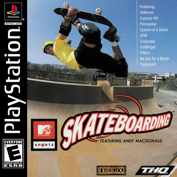 MTV SPORTS-SKATEBOARDING - PLAYSTATION