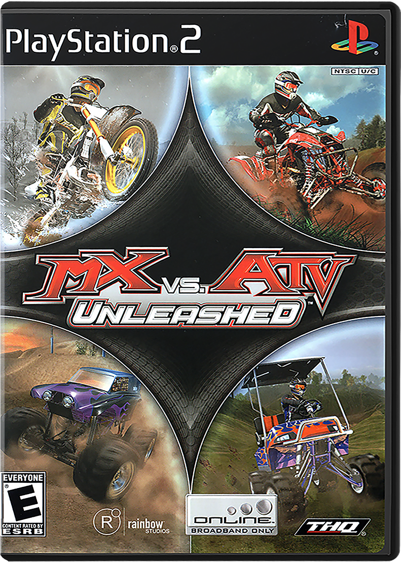MX vs ATV Unleashed - PLAYSTATION 2
