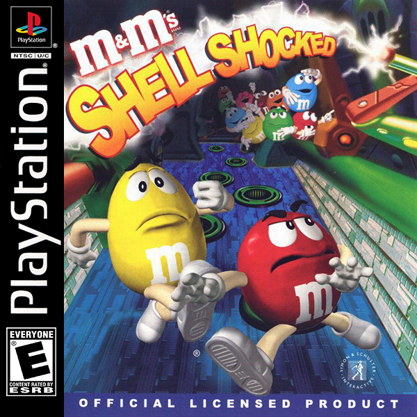M & MS-SHELL SHOCKED - PLAYSTATION