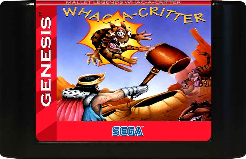 WHAC-A-CRITTER - SEGA GENESIS