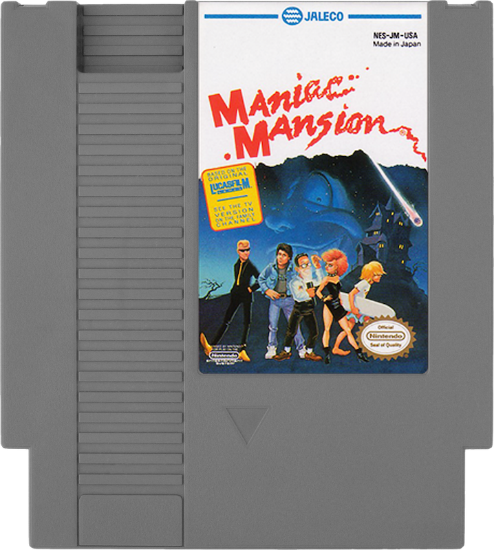 Maniac Mansion - NINTENDO 8 BIT