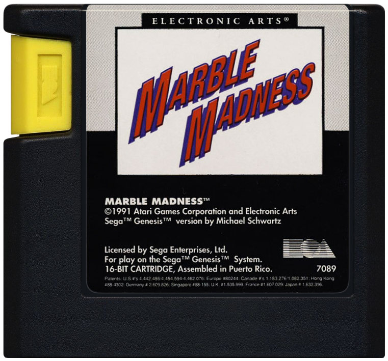 Marble Madness - SEGA GENESIS
