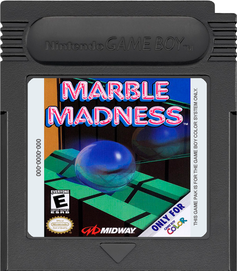 Marble Madness - GAMEBOY COLOR
