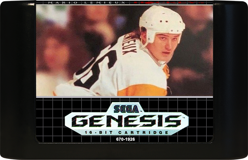 Mario Lemieux Hockey - SEGA GENESIS