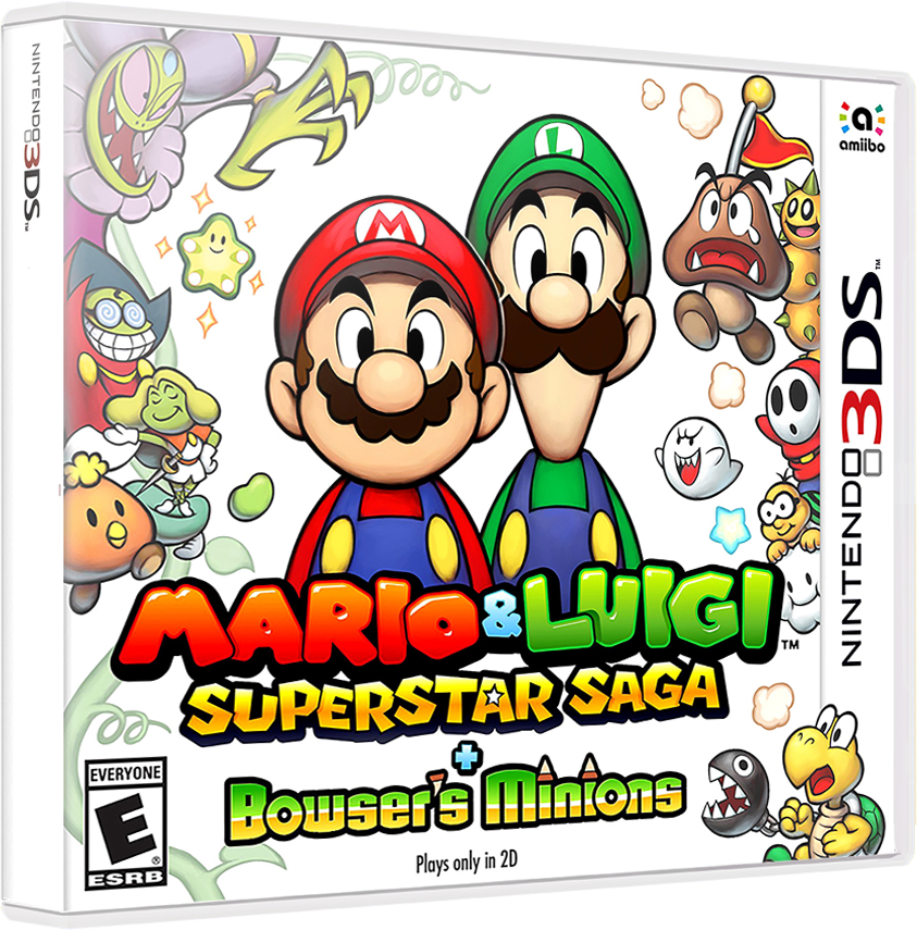 MARIO & LUIGI SUPERSTAR SAGA + BOWSERS - NINTENDO 3DS