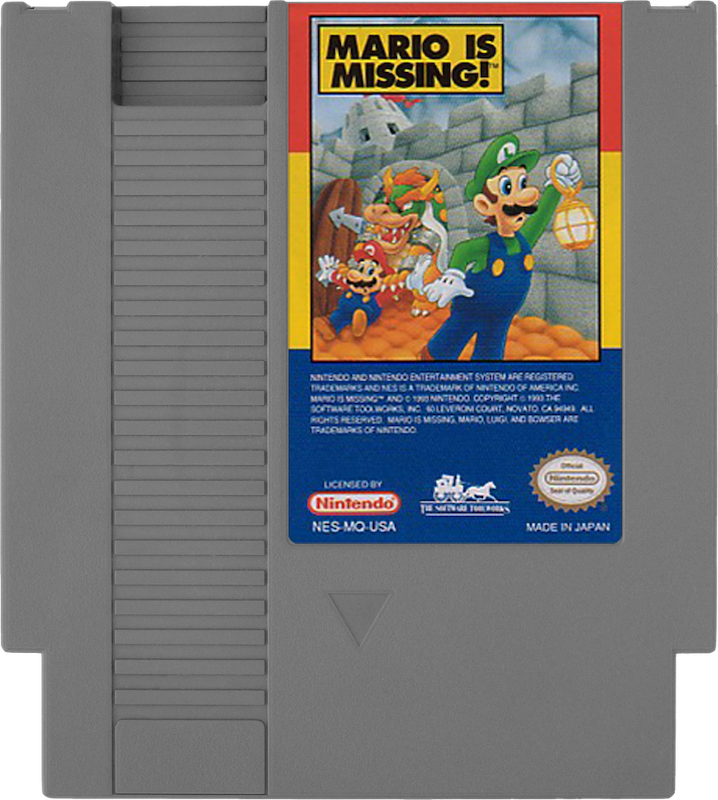 Mario Is Missing - NINTENDO 8 BIT