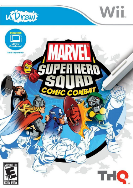 uDraw Marvel Super Squad Heroes Comic - Wii