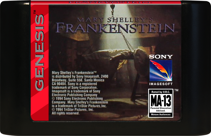 Mary Shelleys Frankenstein - SEGA GENESIS