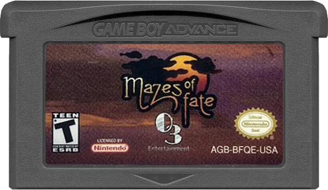 MAZES OF FATE - GAMEBOY ADVANCE