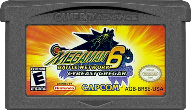 Mega Man 6 Battle Network Cybeast Gregar - GAMEBOY ADVANCE
