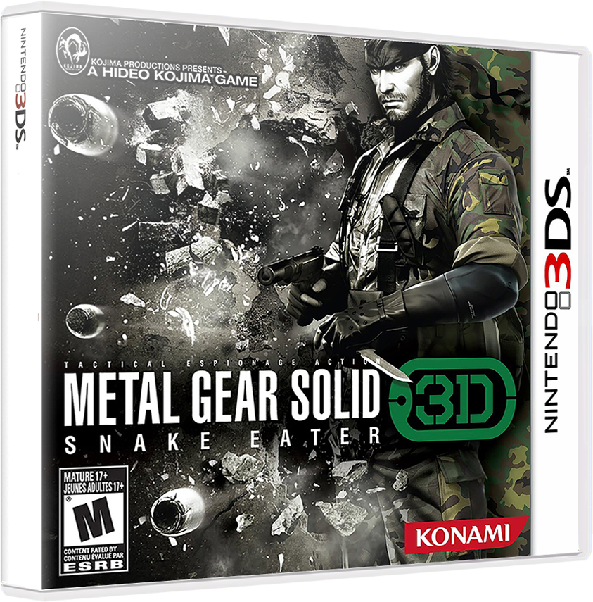 Metal Gear Solid 3D Snake Eater - NINTENDO 3DS