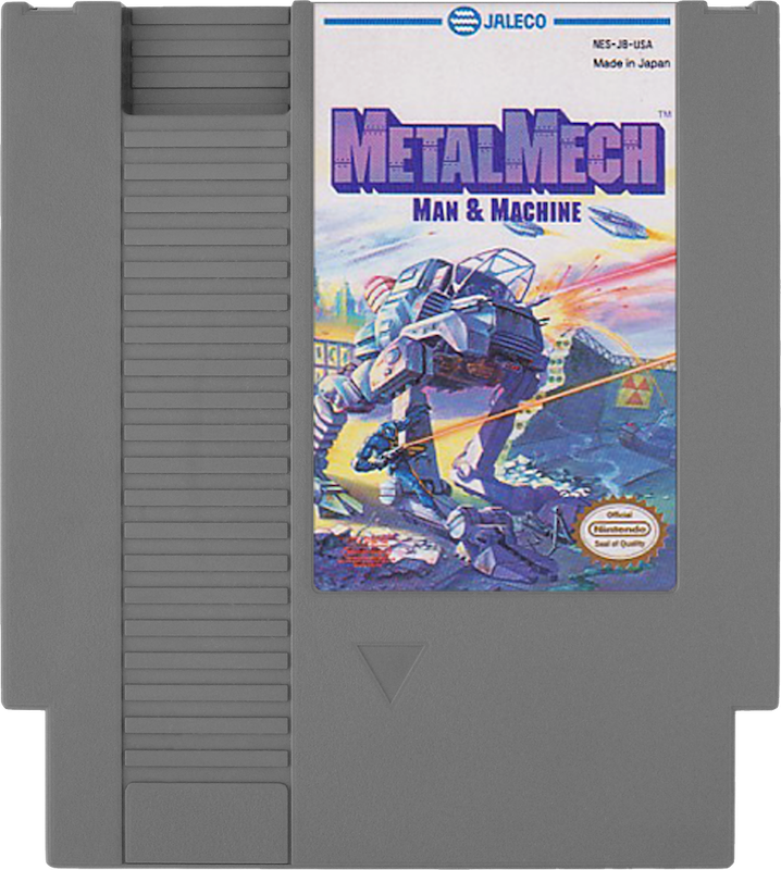 Metal Mech Man & Machine - NINTENDO 8 BIT