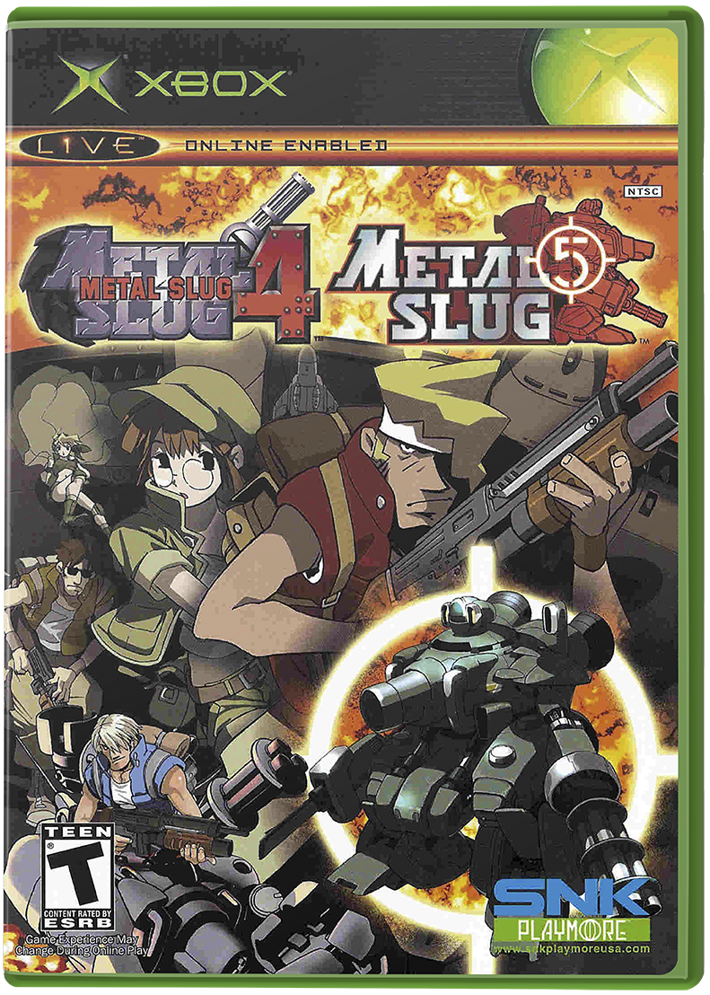 METAL SLUG 4 & 5 - XBOX