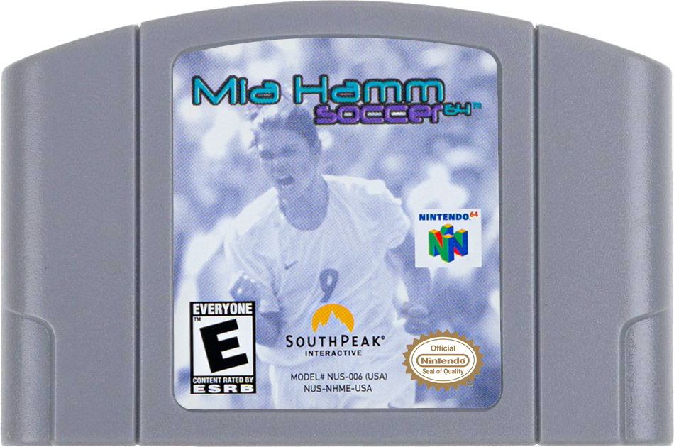 MIA HAMM 64 SOCCER - NINTENDO 64