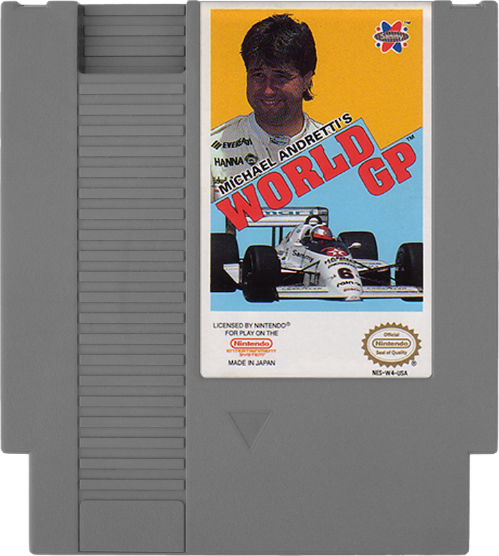 Michael Andrettis World Gp - NINTENDO 8 BIT