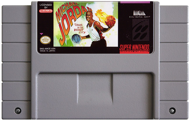 Michael Jordan Chaos In The Windy City - SNES