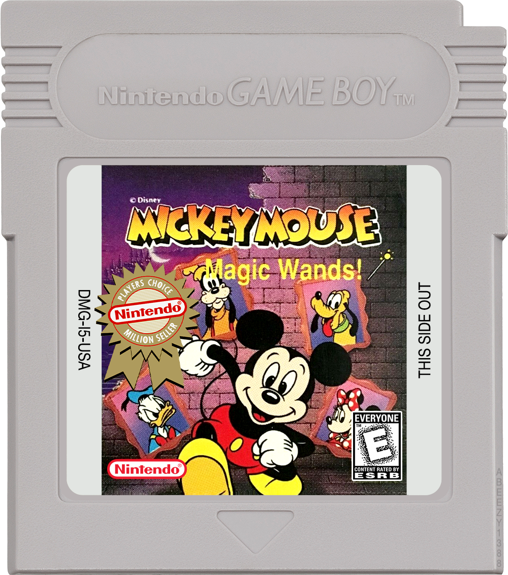 Mickey Mouse Magic Wands - GAMEBOY