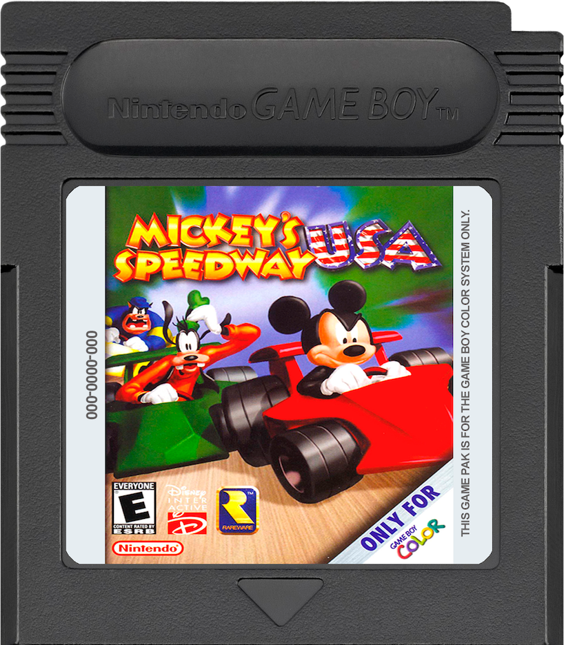 MICKEYS SPEEDWAY USA - GAMEBOY COLOR