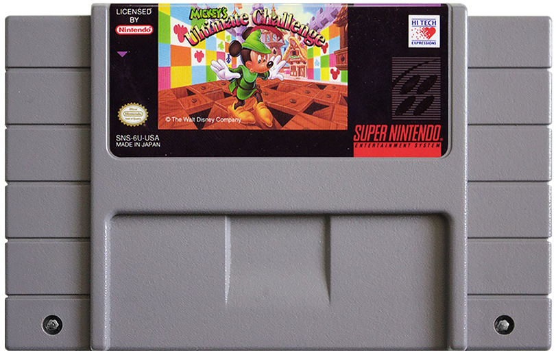 Mickeys Ultimate Challenge - SNES