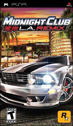 MIDNIGHT CLUB LA REMIX - PSP