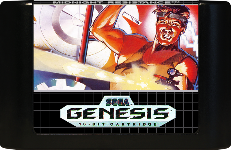 Midnight Resistance - SEGA GENESIS