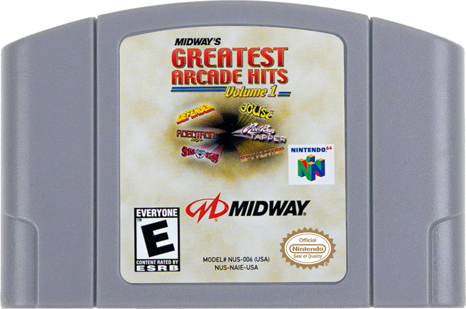 Midway Greatest Arcade Hits Vol 1 - NINTENDO 64