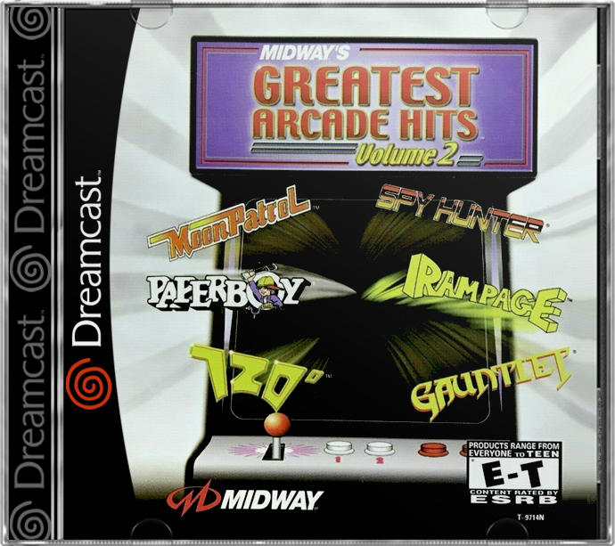 MIDWAYS GREATEST ARCADE HITS 2 - DREAMCAST