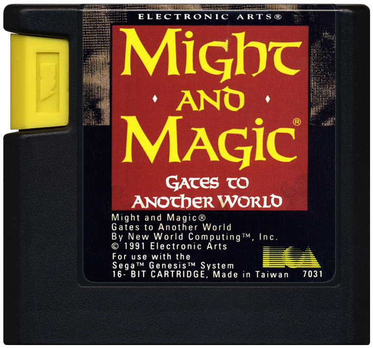 Might And Magic - Gates To Another World - SEGA GENESIS