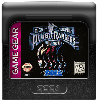 Mighty Morphin Power Rangers The Movie - GAME GEAR