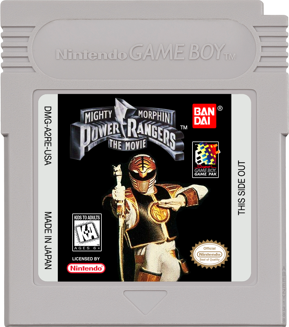 Power Rangers the Movie - GAMEBOY