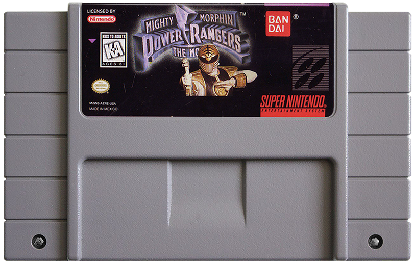 MIGHTY MORPHIN POWER RANGERS THE MOVIE - SNES