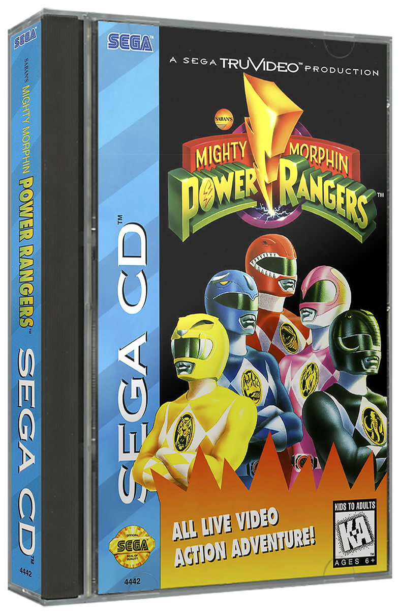 Mighty Morphin Power Rangers - SEGA CD