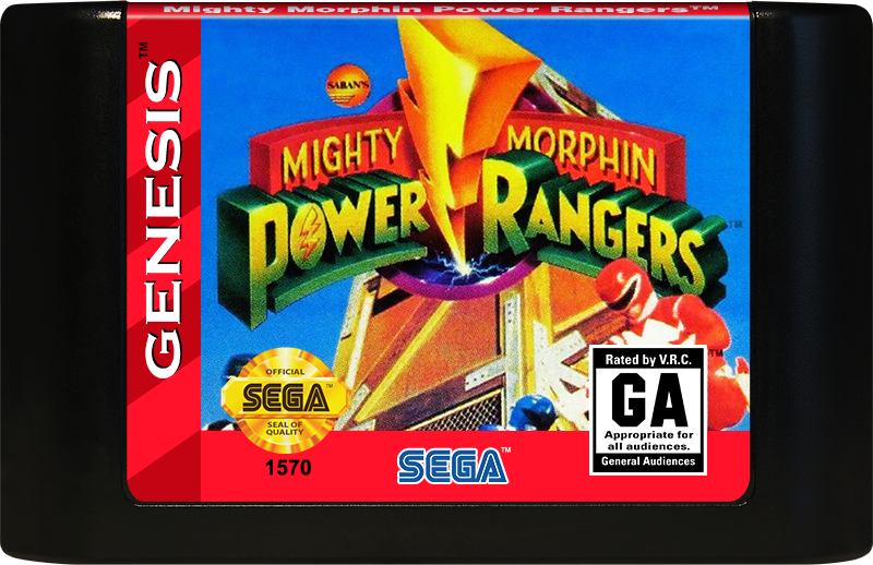 Mighty Morphin Power Rangers - SEGA GENESIS