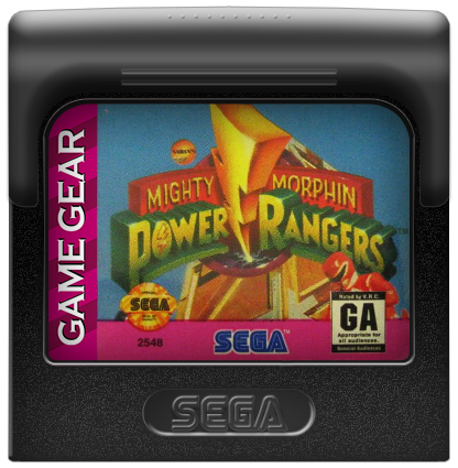 Mighty Morphin Power Rangers - GAME GEAR