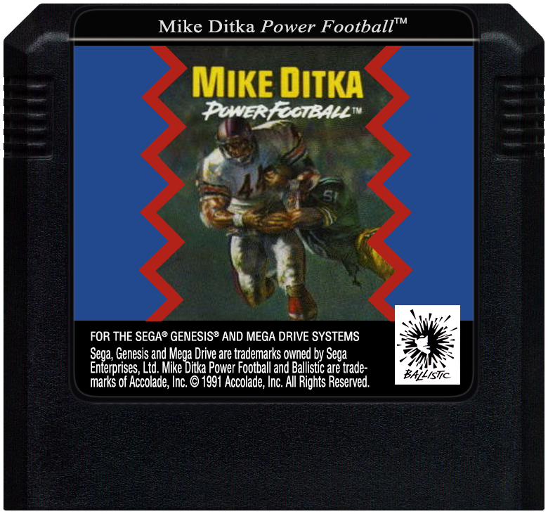 Mike Ditka Power Football - SEGA GENESIS