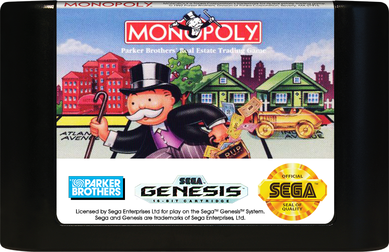 Monopoly - SEGA GENESIS