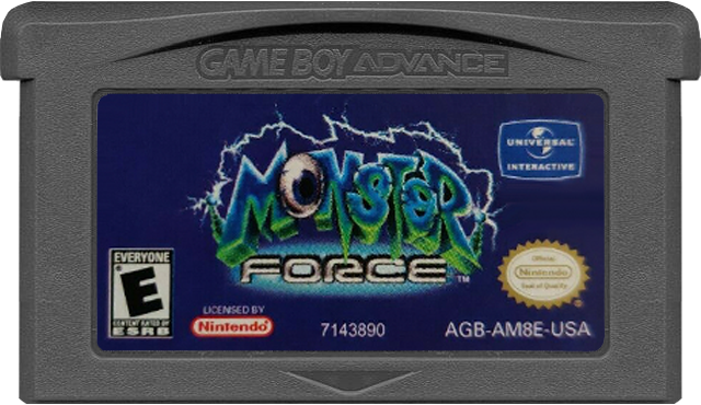 MONSTER FORCE - GAMEBOY ADVANCE