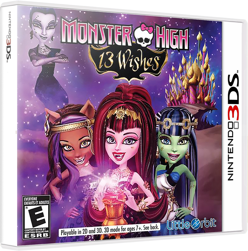 MONSTER HIGH 13 WISHERS - NINTENDO 3DS