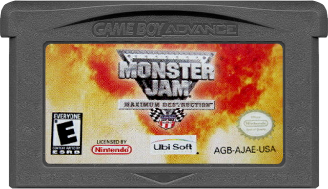 MONSTER JAM MAXIMUM DESTRUCTIO - GAMEBOY ADVANCE