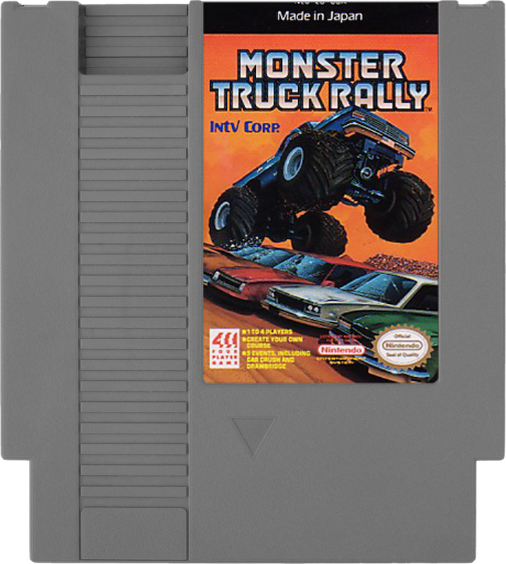 Monster Truck Rally - NINTENDO 8 BIT
