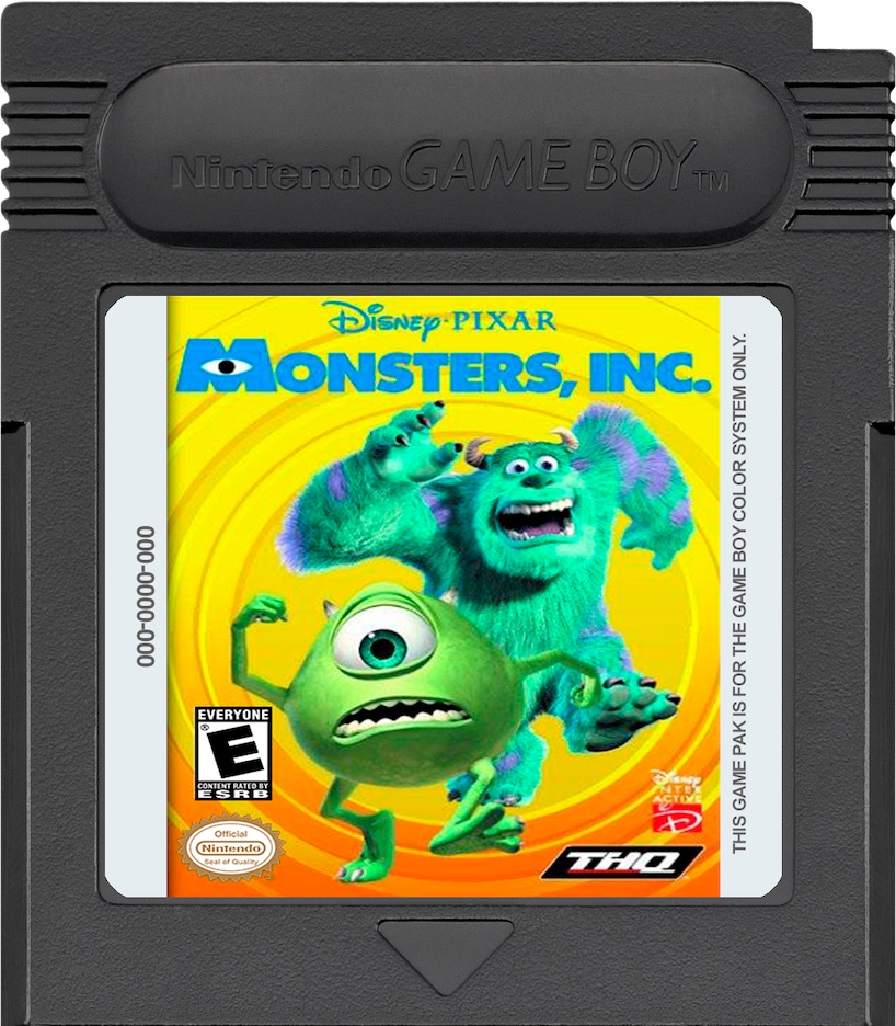 monsters inc colors MONSTERS INC