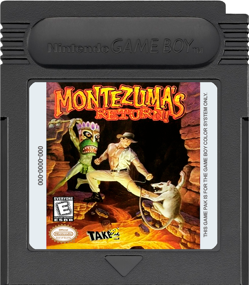 MONTEZUMAS RETURN - GAMEBOY COLOR