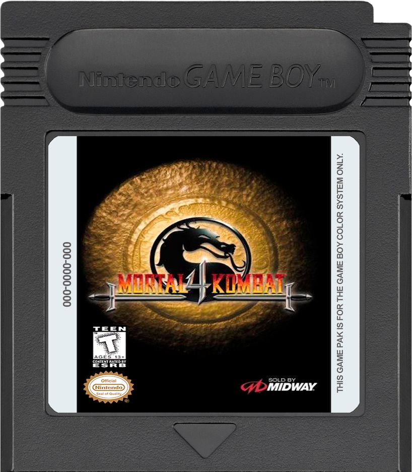 Mortal Kombat 4 - GAMEBOY COLOR