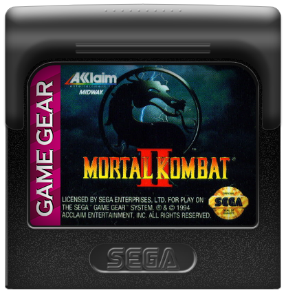 Mortal Kombat II - GAME GEAR