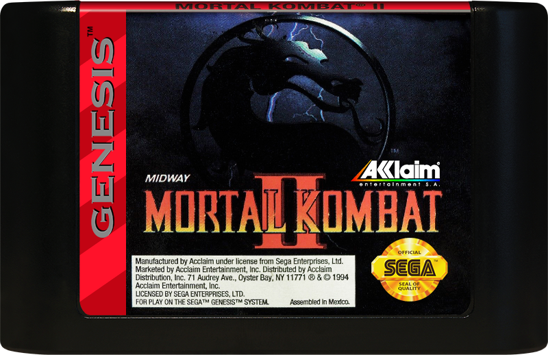 Mortal Kombat 2 - SEGA GENESIS